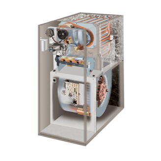 Diagram of the Comfort 80 Gas Furnace 58SB