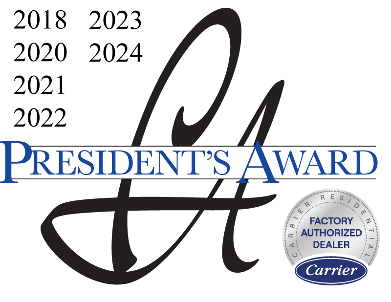 Presidents award logo.