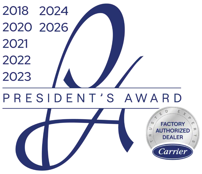 Presidents award logo.